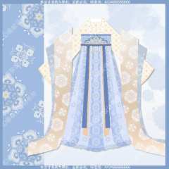 【待出】刚画完的可爱汉服，期待出样衣！！