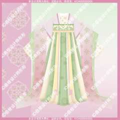 【待出】刚画完的可爱汉服，期待出样衣！！