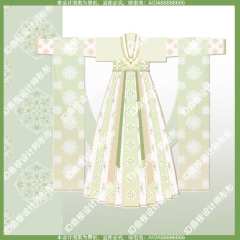 【待出】刚画完的可爱汉服，期待出样衣！！