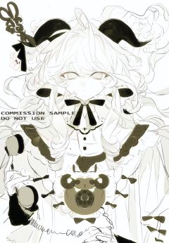 一些画过的单色（存疑）对称头合集！