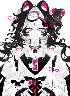 一些画过的单色（存疑）对称头合集！