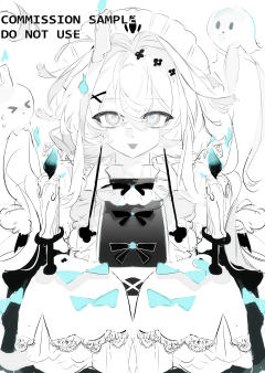 一些画过的单色（存疑）对称头合集！