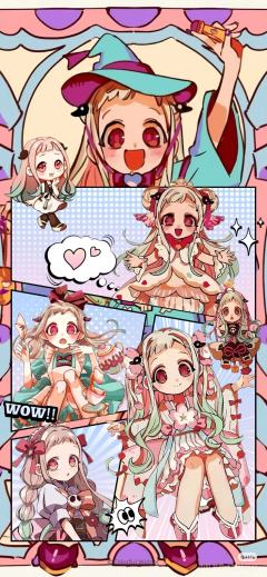 地缚少年花子君背景图