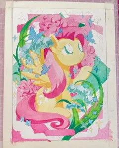 手要干废了😰
在小马宝莉岛内发了一遍，没人点赞，在首页再发