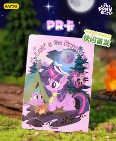 😉快闪首发|小马宝莉探险礼盒PR卡实拍~
❣️【卡游官方渠