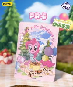 😉快闪首发|小马宝莉探险礼盒PR卡实拍~
❣️【卡游官方渠