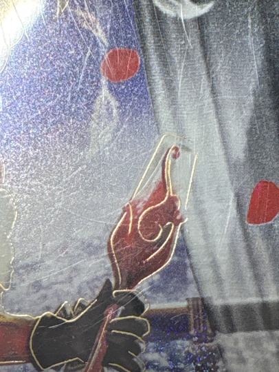 闪魂你是跟卡游一个妈妈吗😅品控都这样烫金都要飞走了😅😅