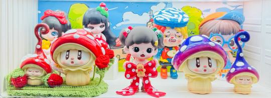 🍄咦～好像混进去一个“丑东西”😝差一个垫子还在做，又是一个忍不住想发的帖子。