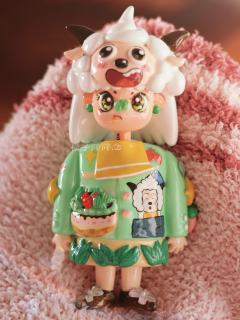 Momoko改娃——懒羊羊大王
✨原创改娃，🈲抄袭/二改/