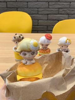 Dimoo✖️麦当劳汉堡🍔早餐组合