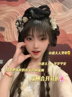 凉州“小唐大人”的春日诗篇✌🏻

类型：古风  城限  沉