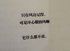 “要不是有人告诉我这是爱，我会以为这是一把赤裸的剑。”

体