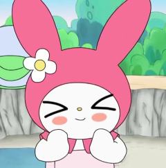 Melody,1月18日生日啦!粉嫩的蝴蝶结、软乎乎的耳朵,