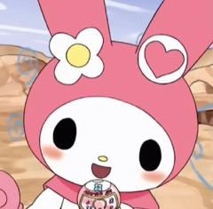 Melody,1月18日生日啦!粉嫩的蝴蝶结、软乎乎的耳朵,