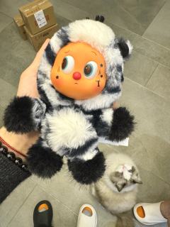 上周五朋友从首尔弘大抽了一只马年新品
漂洋过海背回国
怀着无