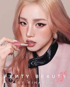 恭喜雨琦拿下
fentybeauty代言人！