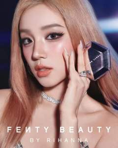 恭喜雨琦拿下
fentybeauty代言人！