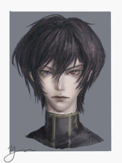 比雨宫莲还难画的头发出现了…