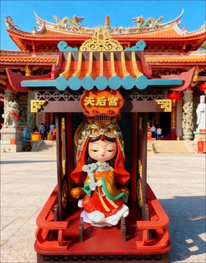 有什么不开心就拜拜妈祖娘娘啊🙏🙏🙏🙏