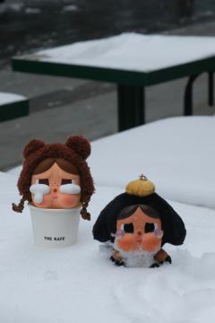 好可爱的两个女鹅哦
👏
雪地里的
就更可啊了
对不啦
