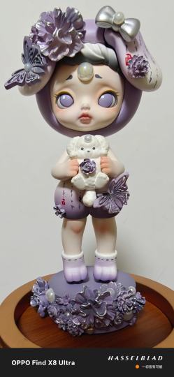 很少见的劳拉改娃❤️而且还是带古典风紫色动物系列❤️真是绝了❤️