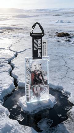 喀兰边缘的霜原荒无人烟，寒风扯动拉普兰德的破披风，狼耳在风雪