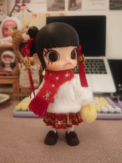 入了马上有钱！！超可爱的！！！发饰可以拆下来，眼睛可以转，这