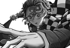 我心中的炭治郎，此刻！变强了！
好累。真的快累死我了。上一张