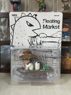 泡泡玛特Hirono小野系列的水上市场（Floating M