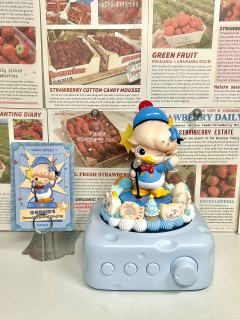 谁能拒绝一只唱歌的唐老鸭啊!用Dimoo唐老鸭献唱的娃改了奶