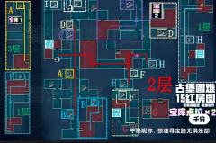 蛋仔派对惊魂寻宝队的宝库小抄，目前只找到这些，第3组的话我会