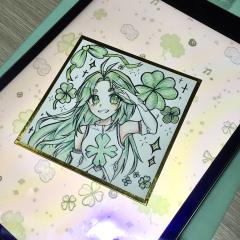 是给亲友的无偿😋😋好久没画签绘板了这下画爽了