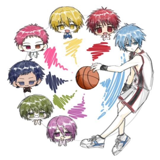 如果幸福是一个圆，请黑子哲也你一定要幸福！！