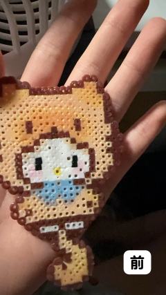 因为每次拼豆烫出来都有很多孔,然后在网上搜了很多教程,但是全