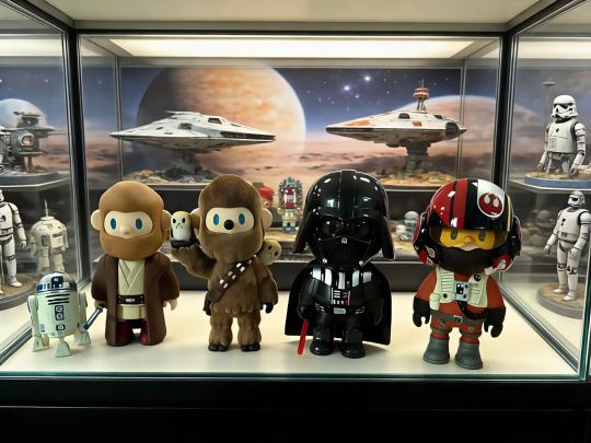 星战和小老头联名的做工没得说，非常沉，手感超好，细节很到位，特别头盔非常帅，还是两段磁吸的。最特别是外包装盒，充电后才能出现文字图案！