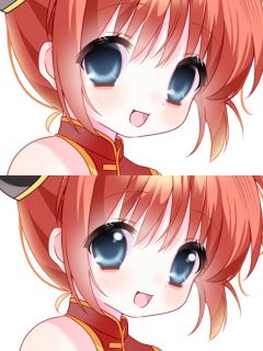 其实一直画的都是没有高光版本，感觉点高光萌萌的🥺 好纠结 