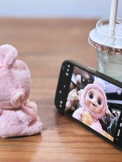 粉色小波太软萌啦🥰