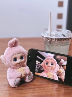 粉色小波太软萌啦🥰