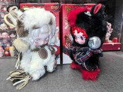 马年SP搪胶娃娃真酷啊，上个全家福！