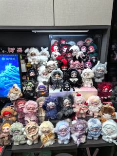 马年SP搪胶娃娃真酷啊，上个全家福！