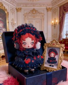 午夜玫瑰娃衣绝对是让人低估的一款🌹
神秘感➕吸睛效果
简直