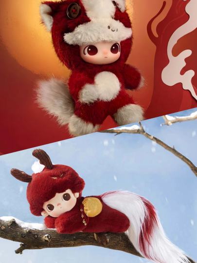 “这分明是祥瑞！”通关马出图的时候我就觉得配色和之前的瑞兽一样。个人很喜欢这种喜庆祥和的配色，很有年味！不知道大家更喜欢通关马还是瑞兽？