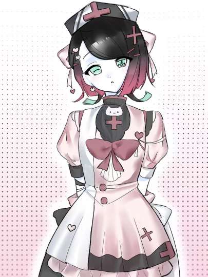 魇梦长成这样就应该穿小裙子啊。
嗯面纹没有画比较和谐（其实是我忘了）
吃饭不打厨子所以放过我。
是dy初微老师的免服。
感觉我画的衣服牛炸天了。半开窍ing*
求夸求夸……
顺便……求大家公审手下留情