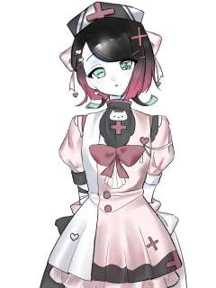 魇梦长成这样就应该穿小裙子啊。
嗯面纹没有画比较和谐（其实是