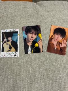 只买了一份周边结果收到了两份小严企划卡包
抽马嘉祺单人卡抽到