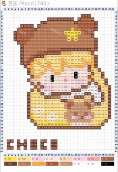 小甜豆  在拼豆届。目前是有一席之地的