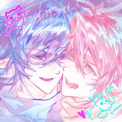 哦呵呵还有之前画的这一张也传下一些幸福每一年哟小拉拉！