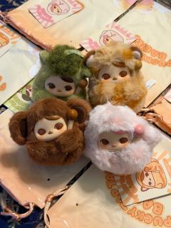 一共买了六个 全是盒机 一个隐藏成功一个财富一个智慧三个缘分