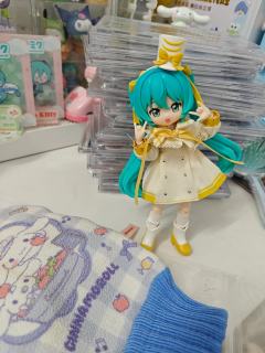 等了四五天的物流，终于收到了
爆料的时候就超级期待这一只初音