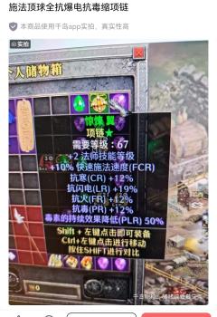        非酋刚买了一个18FCR的手工项链没两天，刺客